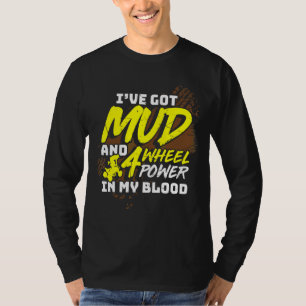 Camiseta Tenho Lama E 4 Rodas No Sangue Qua