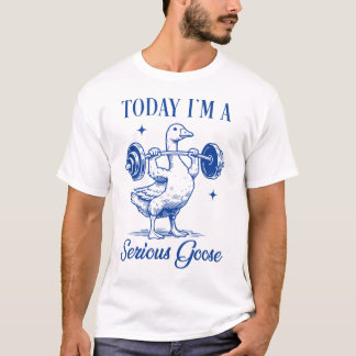 Camiseta Tenho muito bobo, ganso engraçado, ganso meme.