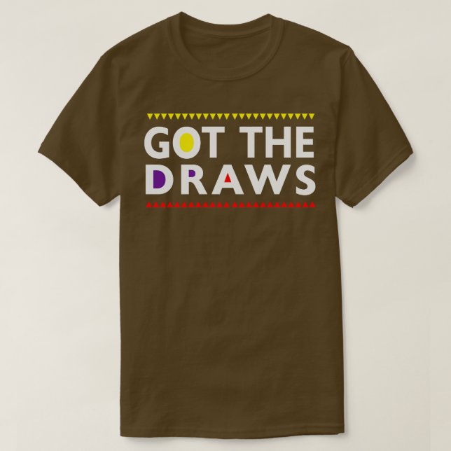 Camiseta Tenho O Bolsa De Desenhar (Frente do Design)