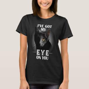 Camiseta Tenho Olho Em Você Gatinho Fofo