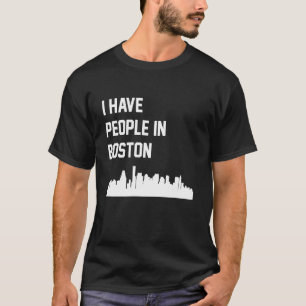 Camiseta Tenho Pessoas em Boston Massachusetts