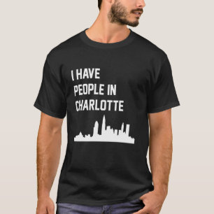 Camiseta Tenho Pessoas em Charlotte Carolina do Norte