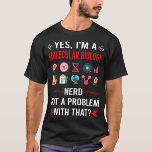 Camiseta Tenho Problema Biólogo Biologia Molecular
