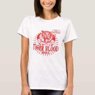 Camiseta Tenho sangue Tiger