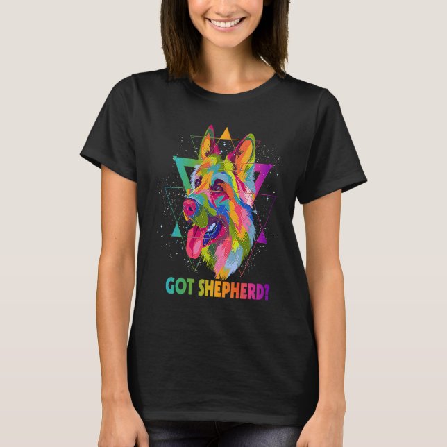 Camiseta Tenho Shepherd German shepherd Humor Shepard Anima (Frente)