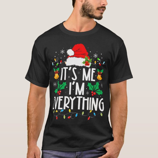 Camiseta Tenho Tudo O Que Quero No Natal É Eu... (Frente)