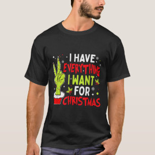 Camiseta Tenho tudo que quero no Natal, sou eu