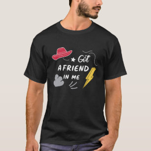 Camiseta Tenho um amigo em mim - amizade leal Vibes T-Shir
