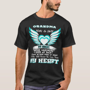 Camiseta Tenho um Anjo Guardião no Céu.