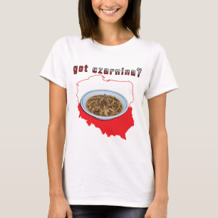 Camiseta Tenho um mapa polonês cznina