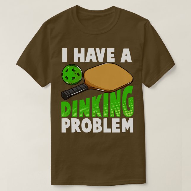 Camiseta Tenho Um Problema De Jantar. (Frente do Design)