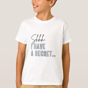 Camiseta Tenho um segredo, promovido ao irmão mais velho
