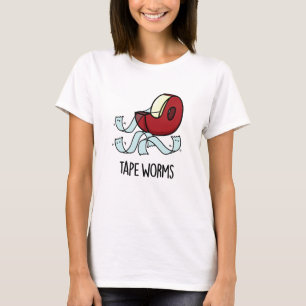 Camiseta Tênias Piadas de Fita Adesiva Engraçadas 