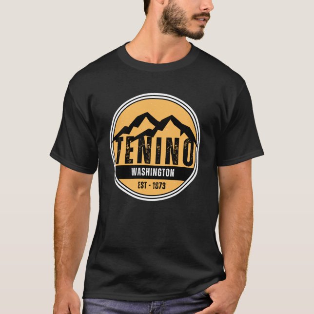 Camiseta Tenino Washington Est 1873 (Frente)