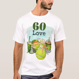 Camiseta Tênis 60º Aniversário do tênis número amor