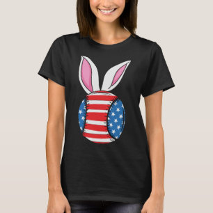 Camiseta Tênis Ball Páscoa Coelho Coelho Esportivo Feliz