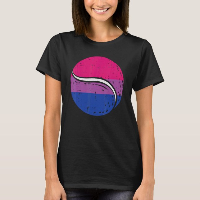 Camiseta Tênis Bi Pride Mês De Bandeira Bissexual Lgbtq All (Frente)