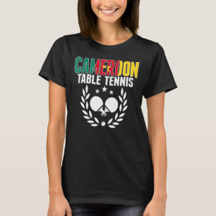 Camiseta Tênis Camarões Mesa Ping Pong Suppo