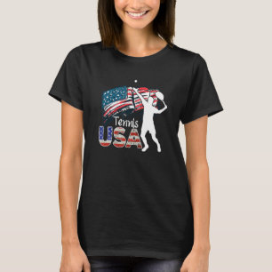 Camiseta Tênis com bandeira dos EUA, tênis com bandeira dos