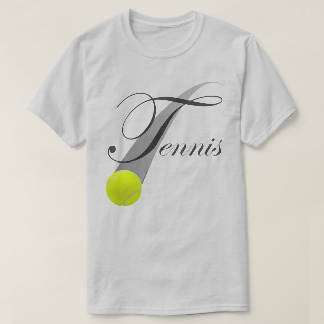 Camiseta Tênis com esfera Tênis (Frente do Design)