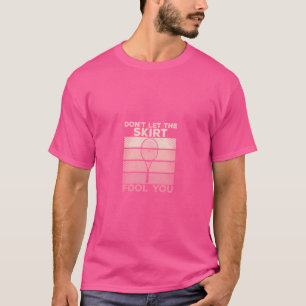 Camiseta Tênis Correspondente Engraçado Para Atleta Esporti