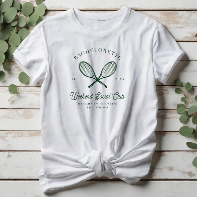 Camiseta Tênis Country Club | Bachelorette (Criador carregado)