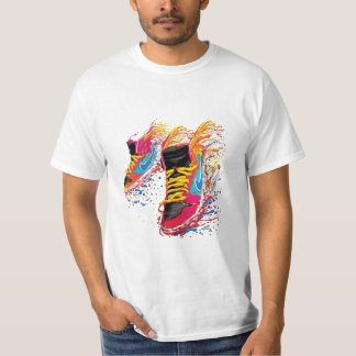 Camiseta Tênis de abertura: Camisa-T vibrante