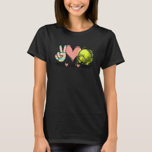 Camiseta Tênis De Amor Pela Paz Para Menina Adolescente