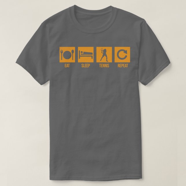 Camiseta tênis de citação 1 (Frente do Design)
