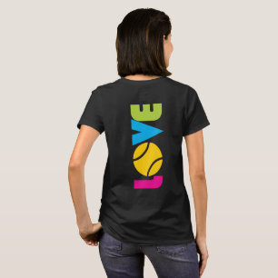 Camiseta Tênis de corte LOVE , nome personalizado