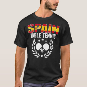 Camiseta Tênis de Espanha orgulhosa Suporte para pinos espa