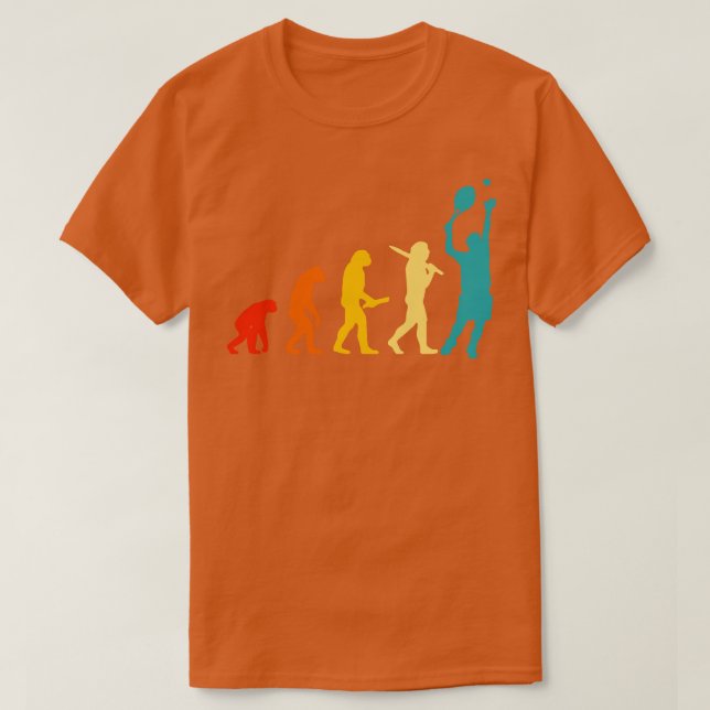Camiseta Tênis de Evolução Humana (Frente do Design)