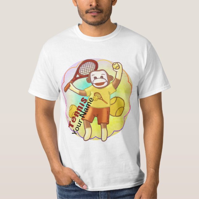 Camiseta Tênis de macaco-meia (Frente)