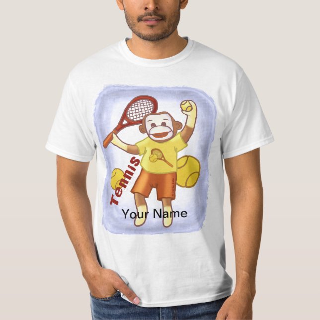 Camiseta Tênis de macaco-meia (Frente)