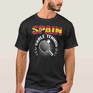 Camiseta Tênis de Mesa de espanha de de suporte para pinos