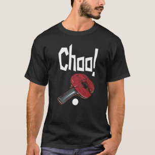 Camiseta Tênis de Mesa do pino de alimentação do pino Choo