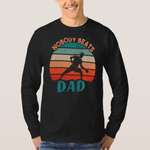 Camiseta Tênis de Mesa do suporte do pino do pino do remado