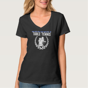 Camiseta Tênis de Mesa do Uruguai Apoio ao Ping Pong Urug