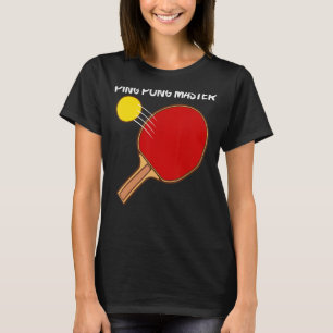 Camiseta Tênis De Mesa legal Para Homens Mulheres Pong Espo