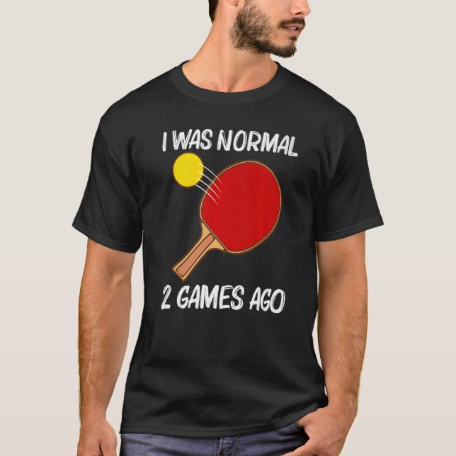 Camiseta Tênis De Mesa legal Para Homens Mulheres Pong Espo (Frente)