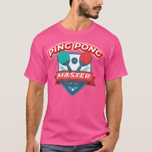 Camiseta Tênis de Mesa mestre do pino