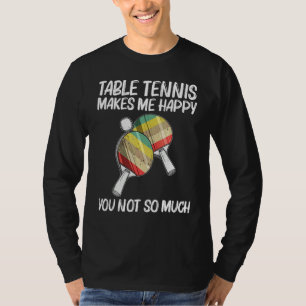 Camiseta Tênis de Mesa Para Homens Mulheres Bola de Ping Po