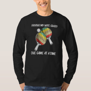 Camiseta Tênis de Mesa Para Pai Esporte de Equipe de Bola d