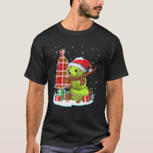 Camiseta Tênis de Natal Snowman Dabbing Santa Hat Xm