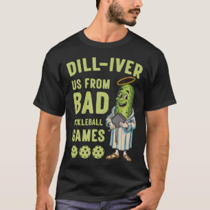 Camiseta Tênis de Pickleball Citação de Jesus Cristão Pickl