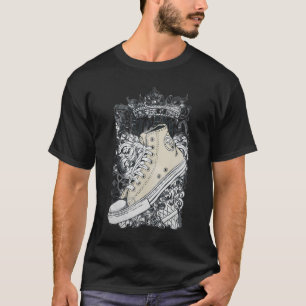 Camiseta Tenis de Rua Sapatos Vestir