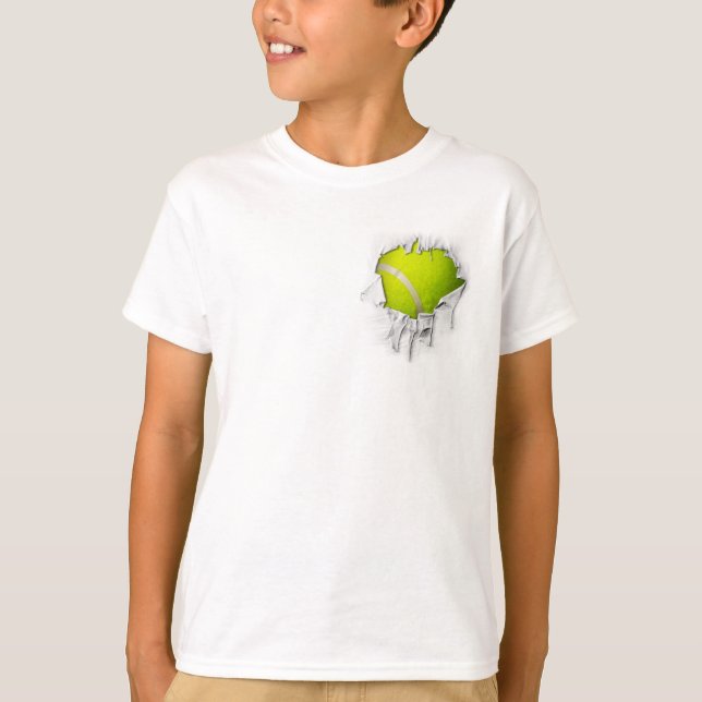 Camiseta Tênis de T-Shirt Torn (Frente)
