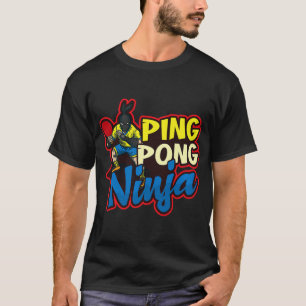 Camiseta Tênis Design Ping Pong Ninja
