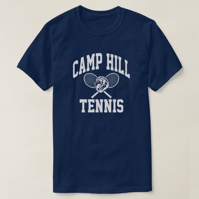 Camiseta Tênis do Camp Hill HS (Frente do Design)
