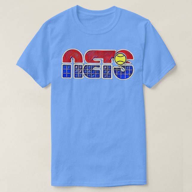 Camiseta Tênis do grupo Nets (Frente do Design)
